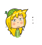 Kyuri the Cucumber Girl（個別スタンプ：16）