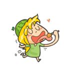 Kyuri the Cucumber Girl（個別スタンプ：17）