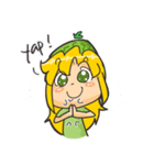 Kyuri the Cucumber Girl（個別スタンプ：26）