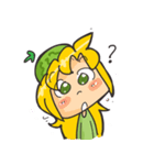 Kyuri the Cucumber Girl（個別スタンプ：28）