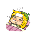 Kyuri the Cucumber Girl（個別スタンプ：34）