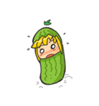 Kyuri the Cucumber Girl（個別スタンプ：40）