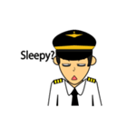 Cute Pilot Cartoons 2（個別スタンプ：24）