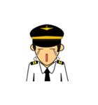 Cute Pilot Cartoons 2（個別スタンプ：30）