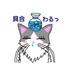 はねネコめいちゃん(文字付きねこスタンプ)（個別スタンプ：22）