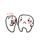 Toothy the tooth（個別スタンプ：9）