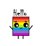 Rainbow Talk（個別スタンプ：1）