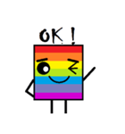 Rainbow Talk（個別スタンプ：3）