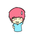 Pink Hair（個別スタンプ：5）