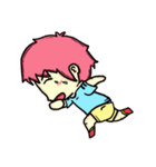 Pink Hair（個別スタンプ：14）