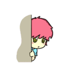 Pink Hair（個別スタンプ：22）