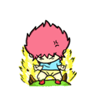 Pink Hair（個別スタンプ：29）