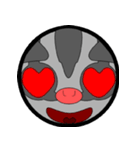 Classic Grey Sugar Glider Emoticon（個別スタンプ：10）