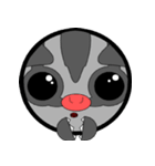 Classic Grey Sugar Glider Emoticon（個別スタンプ：25）