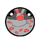 Classic Grey Sugar Glider Emoticon（個別スタンプ：30）