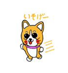 スマイル！コーギー犬とウサギさん。（個別スタンプ：39）