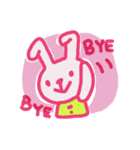 rabbit momo（個別スタンプ：12）