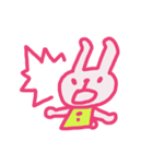 rabbit momo（個別スタンプ：14）