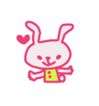 rabbit momo（個別スタンプ：17）