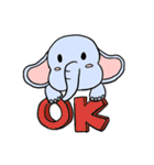 Q elephant（個別スタンプ：4）