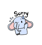 Q elephant（個別スタンプ：11）