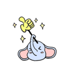 Q elephant（個別スタンプ：13）