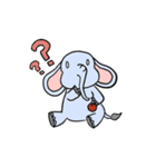 Q elephant（個別スタンプ：21）