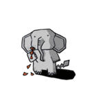 Q elephant（個別スタンプ：29）