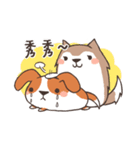 Beagle and Husky（個別スタンプ：35）