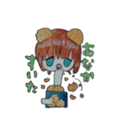 natsumi happy Sticker（個別スタンプ：3）