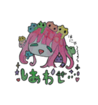 natsumi happy Sticker（個別スタンプ：31）