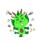 Funny dragon（個別スタンプ：16）