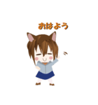 猫娘（個別スタンプ：18）