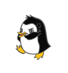 Penguins do something（個別スタンプ：24）