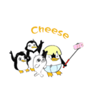 Penguins do something（個別スタンプ：34）