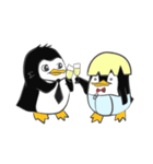 Penguins do something（個別スタンプ：36）