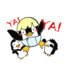 Penguins do something（個別スタンプ：39）