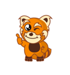 Rusty the Red Panda（個別スタンプ：3）