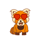 Rusty the Red Panda（個別スタンプ：9）