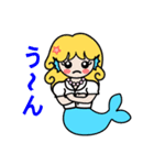 Work of the mermaid（個別スタンプ：23）