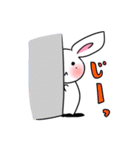 まーちゃんウサギ（個別スタンプ：3）