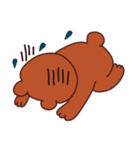 クマのくんくん（個別スタンプ：5）