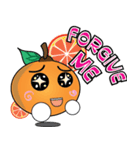 Little Orange Cute（個別スタンプ：17）