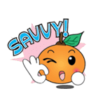 Little Orange Cute（個別スタンプ：33）