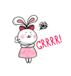 Miss Go, the rabbit (English) Ver.1（個別スタンプ：21）