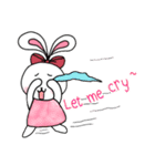 Miss Go, the rabbit (English) Ver.1（個別スタンプ：38）