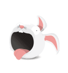 Ollimania's Cotton Ball Bunnies（個別スタンプ：19）