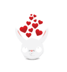 Ollimania's Cotton Ball Bunnies（個別スタンプ：23）