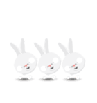 Ollimania's Cotton Ball Bunnies（個別スタンプ：31）