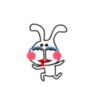 Rabbit people daily（個別スタンプ：9）